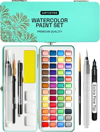48 Colors with Travel Case