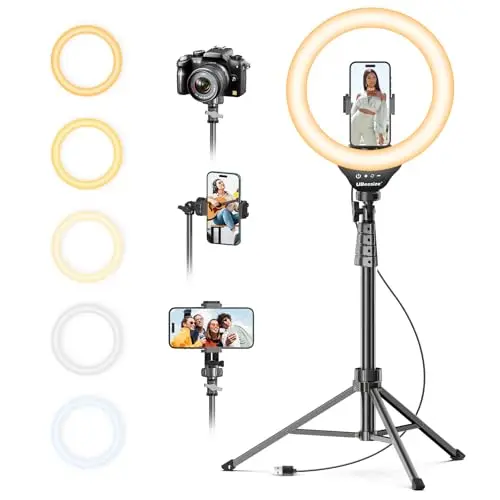 with 62'' Tripod Stand for Video Recording