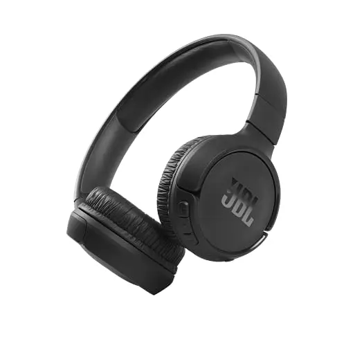 JBL Tune 510BT wireless on-ear headphones in black