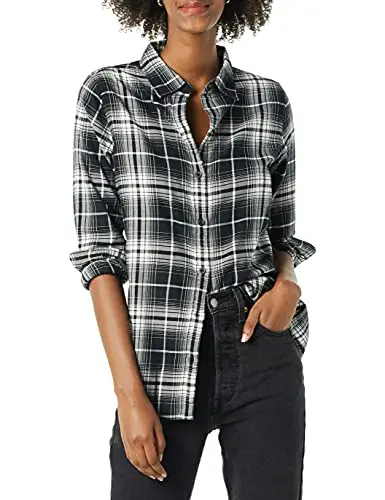 Black White Large Plaid, X-Large