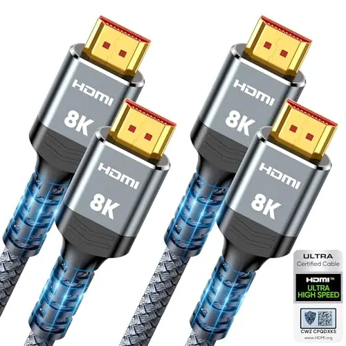 2-Pack 6.6FT Certified 48Gbps