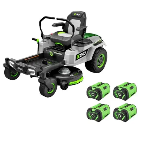 42" Deck with Four 56V 10.0Ah Batteries