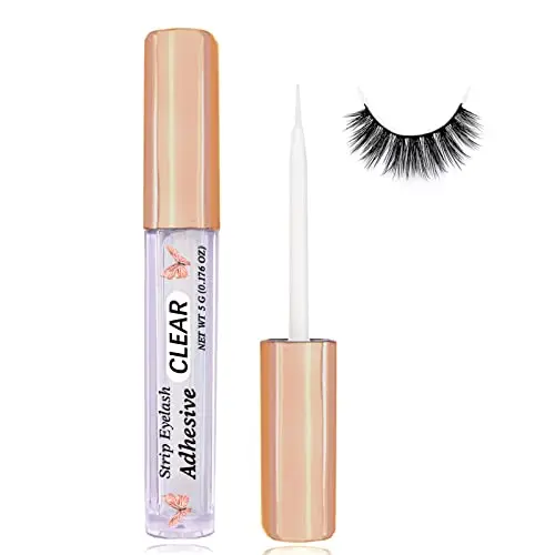 Clear Lash Glue for Sensitive Eyes