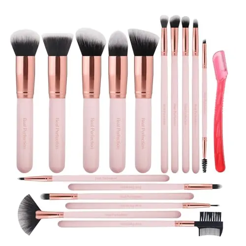 Complete Brush Collection with Eyebrow Razor