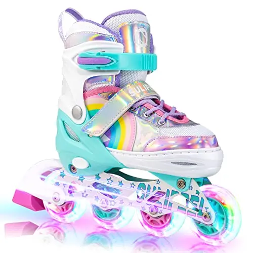4 Size Adjustable Light up Wheels