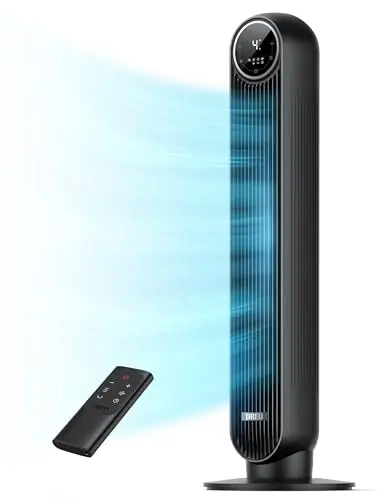 Dreo Nomad One black portable tower fan