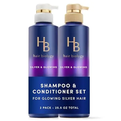 Silver & Glowing for Grey Hair (12.8oz Each)