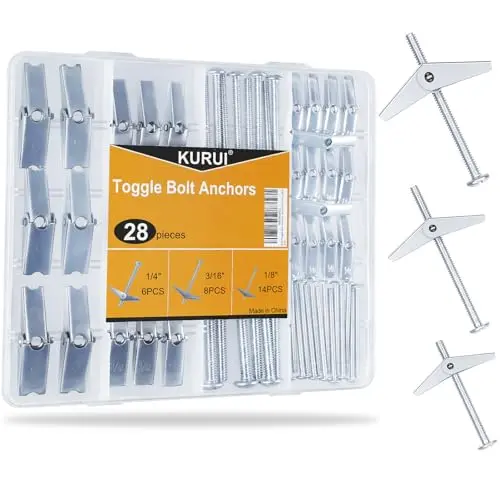 28Pcs Hollow Wall Anchors Kit