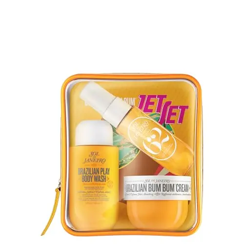 Sol de Janeiro travel-sized body care products set