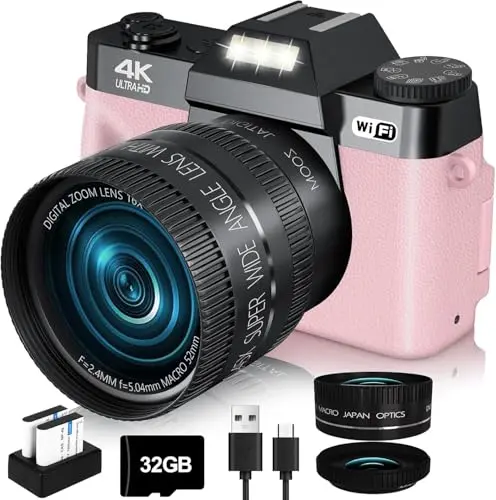 64MP WiFi Vlogging Camera