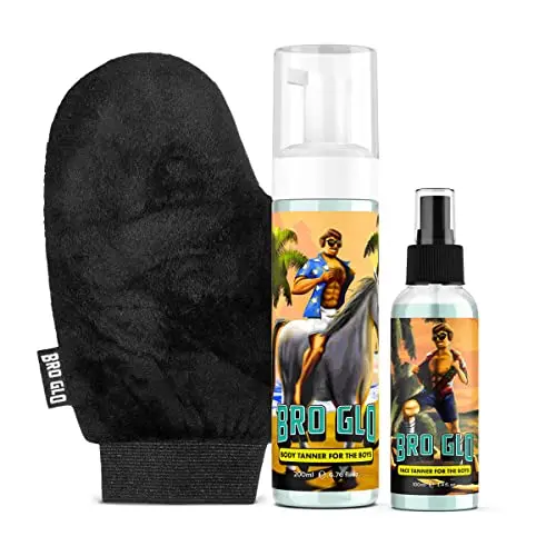 Complete Tanning System with Mitt