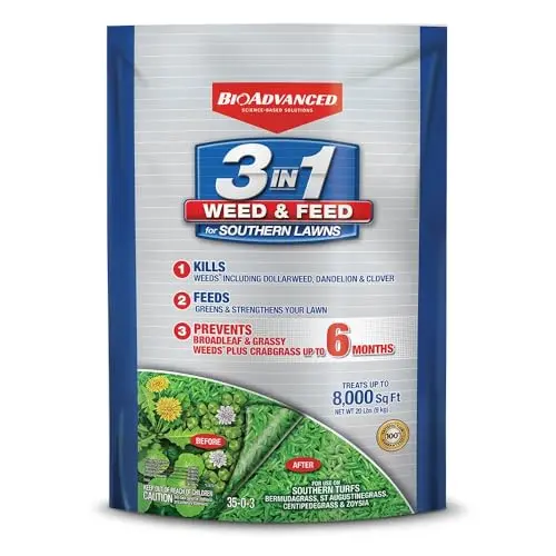 Weed and Feed for Southern Lawns
