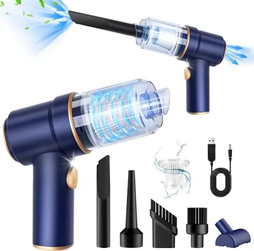 9000Pa Vacuum Cleaner and Air Duster, 120W High Power