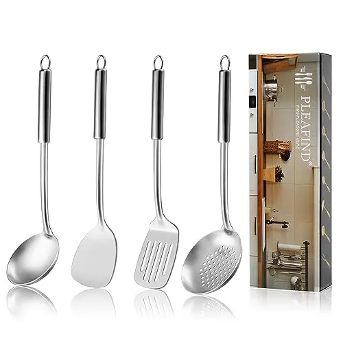 4-Piece Wok Utensils Set