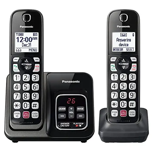 2 Handsets with Bilingual Caller ID