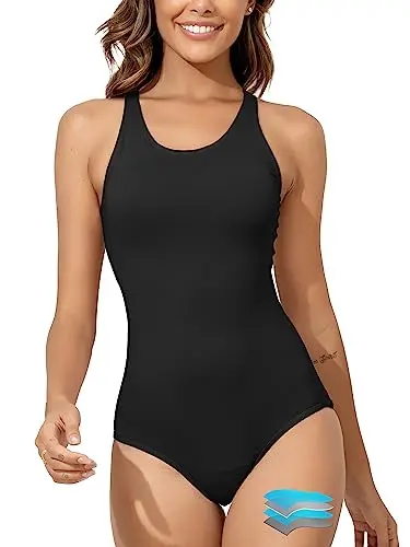 Beautikini leakproof one piece swimsuit for menstrual periods