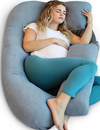 53-inch Maternity Pillow with Detachable Extension