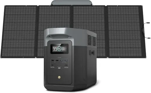 2048Wh with 400W Solar Panel