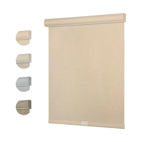 Linen Fabric with Cassette Valance