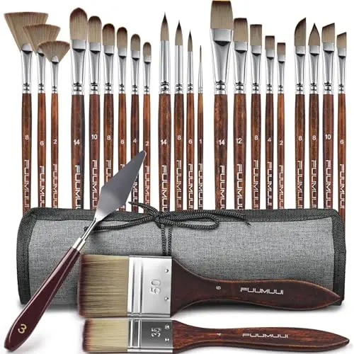Professional Artist Series with 9 Brush Types