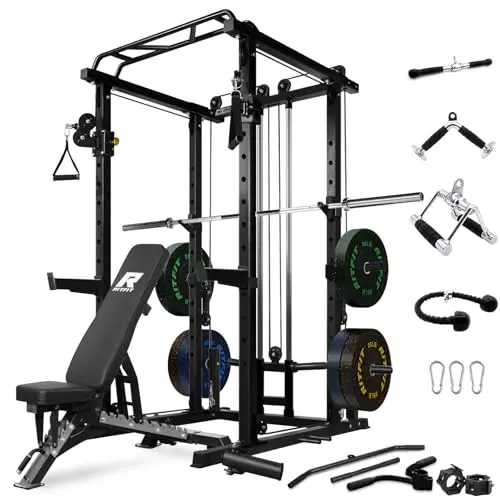 Home Gym Package with 230LBS Plates