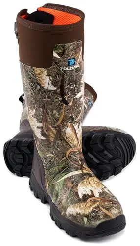 Men's Insulated Rubber Boots with Steel Shank
