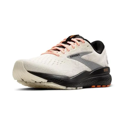 Neutral Running Shoe - Ecru/Orange/Black