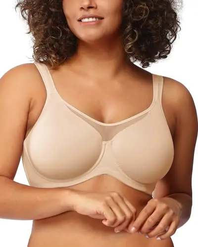 Plus Size Full Coverage with Wide Strap Support