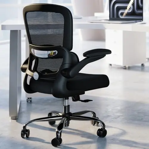 Ergonomic Desk Chair with Adjustable Lumbar Support