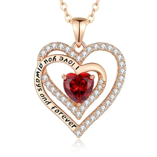 925 Sterling Silver Double Heart Design