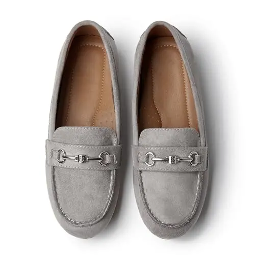 Grey Comfort Slip-Ons