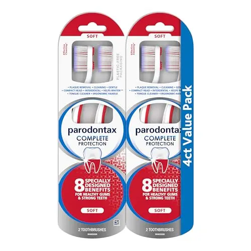 Soft Manual Toothbrush for Gum Health