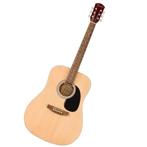 Natural Acoustic Guitar with 2-Year Warranty