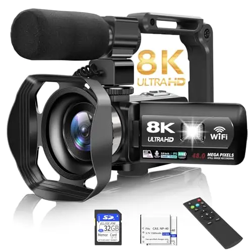 48MP WiFi Camera with Night Vision