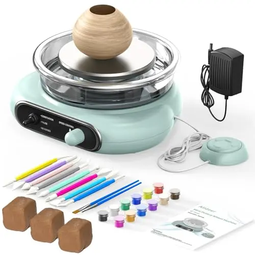 Compact Clay Wheel for Kids