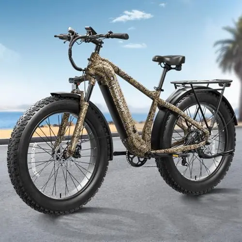 960W Peak Fat Tire Electric Bike
