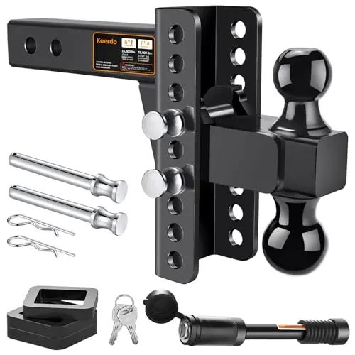 6-inch Drop/Rise with Dual Ball System