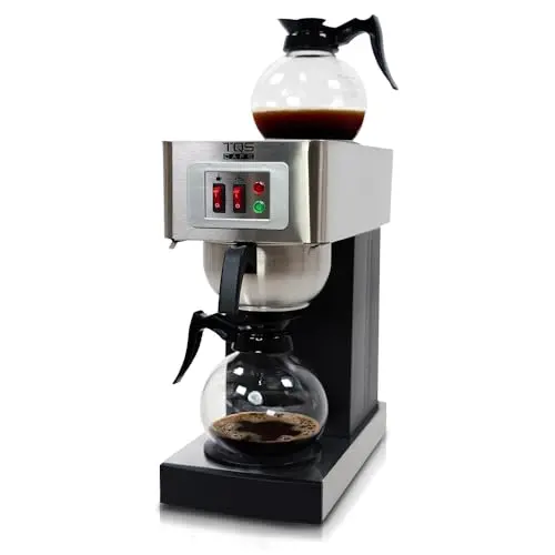 12-Cup Stainless Steel Double Brewer