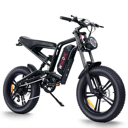 750W Motor with Full Suspension