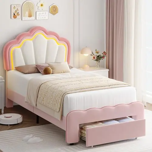 Velvet Princess Platform with Storage