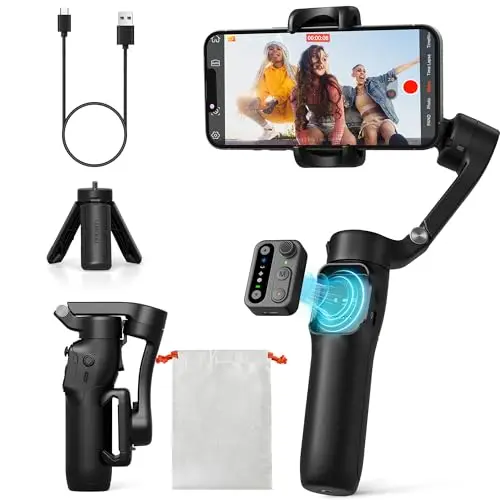 Portable Gimbal with Detachable Remote