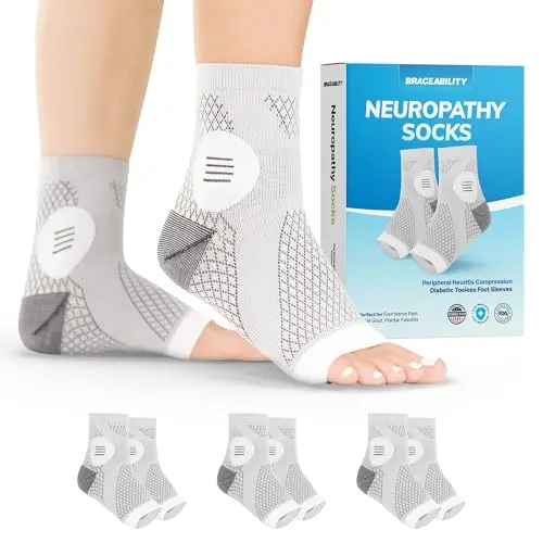 3-Pack Toeless Compression