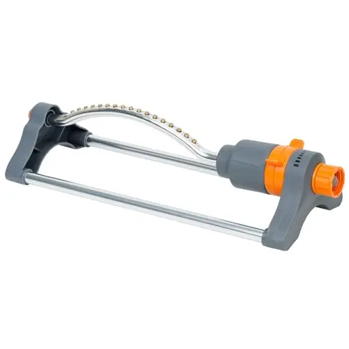 Swinging Sprinkler with Adjustable Spray