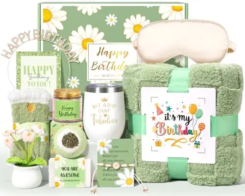 12pcs Happy Birthday Set with Blanket