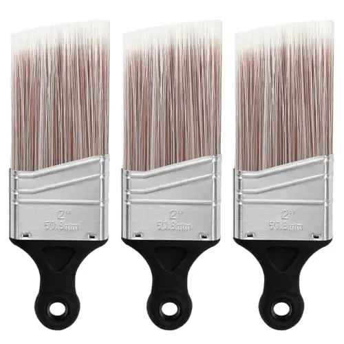 3-Pack Precision Trim Brushes