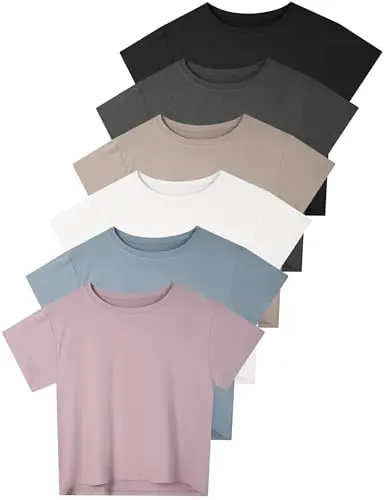 Athletic Short Sleeve Workout Tees