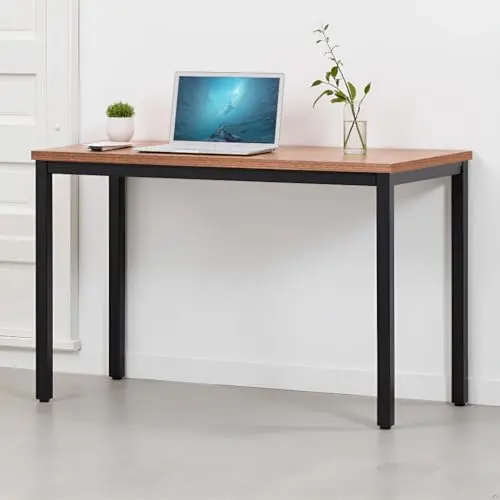 Sturdy Metal Frame Computer Desk