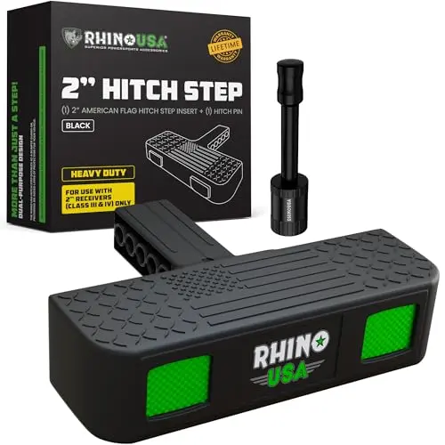 2IN Receiver Step with Bumper Protection