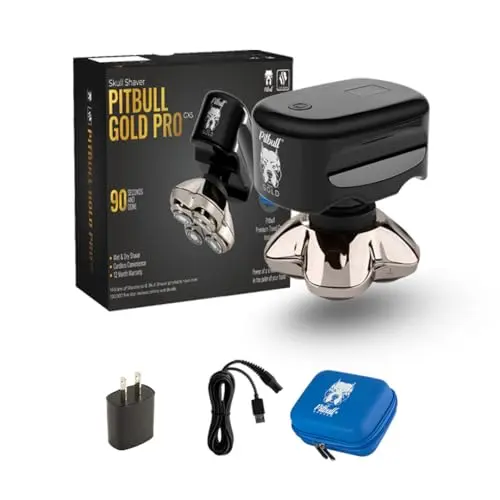 Head and Face Shaver with Travel Case