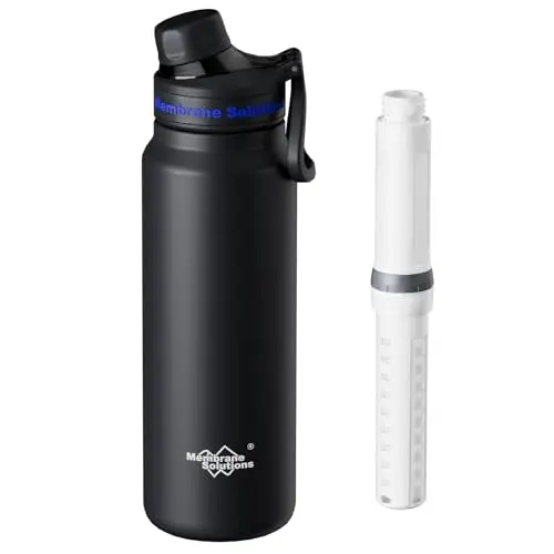 Membrane Solutions C3 stainless steel filtered water bottle
